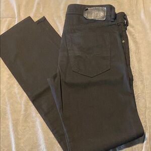 Diesel Black Straight Jeans Classic Style